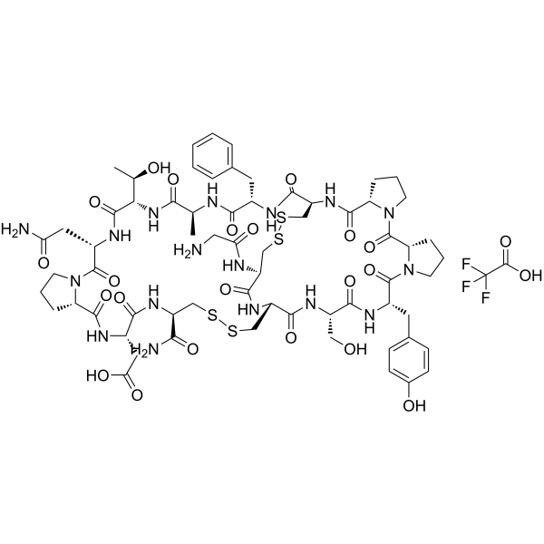 α-Conotoxin AuIB TFA Structure